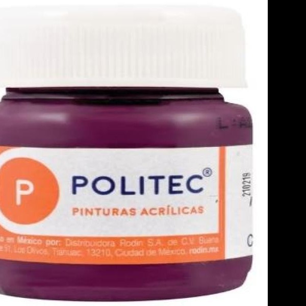 PINTURA ACRILICA POLITEC 30ML. MALVA 335 PZA